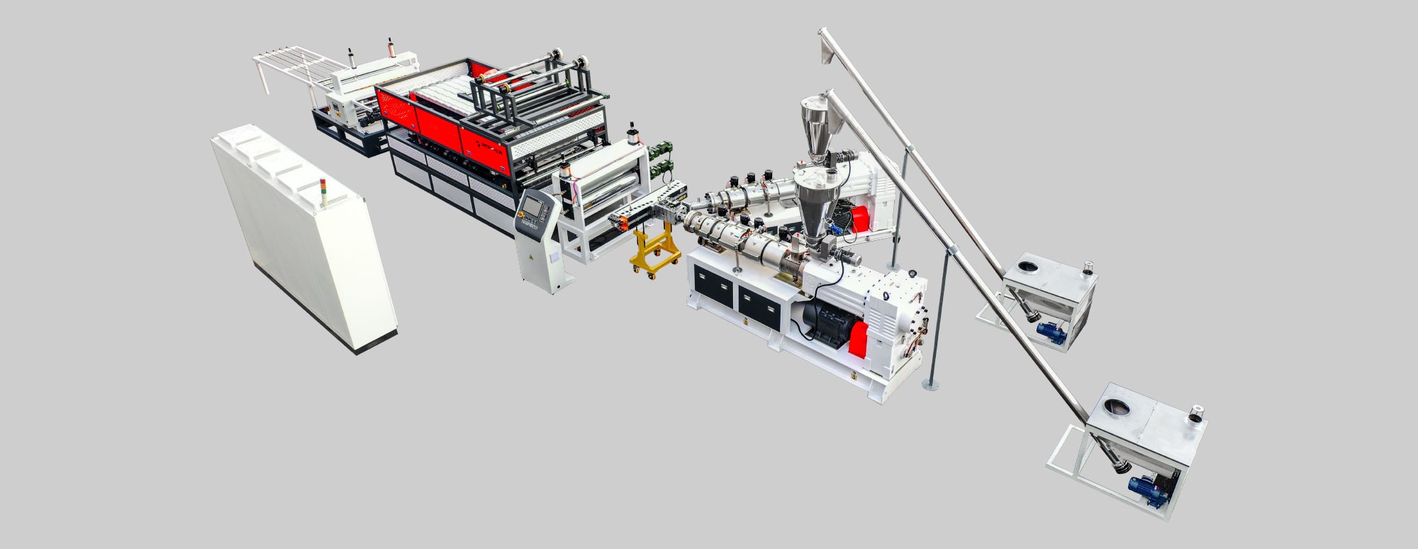 Plastic Glazed Roof Tile Making Machine 