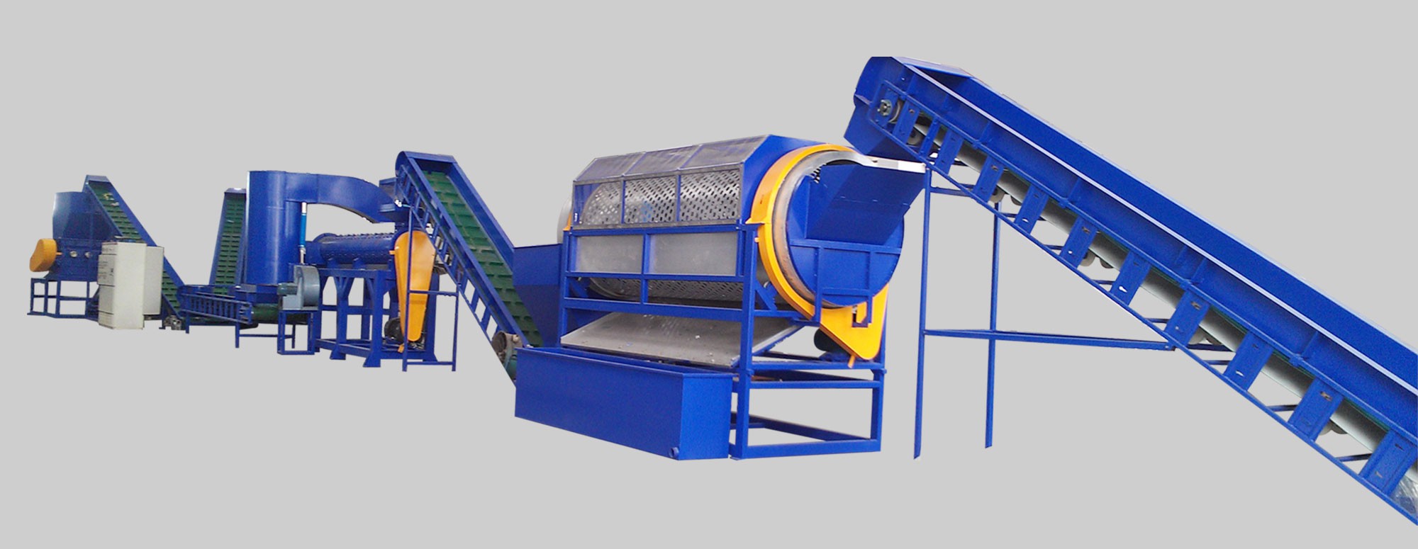 Plastic Recycling Crush Wash Dry Production Line