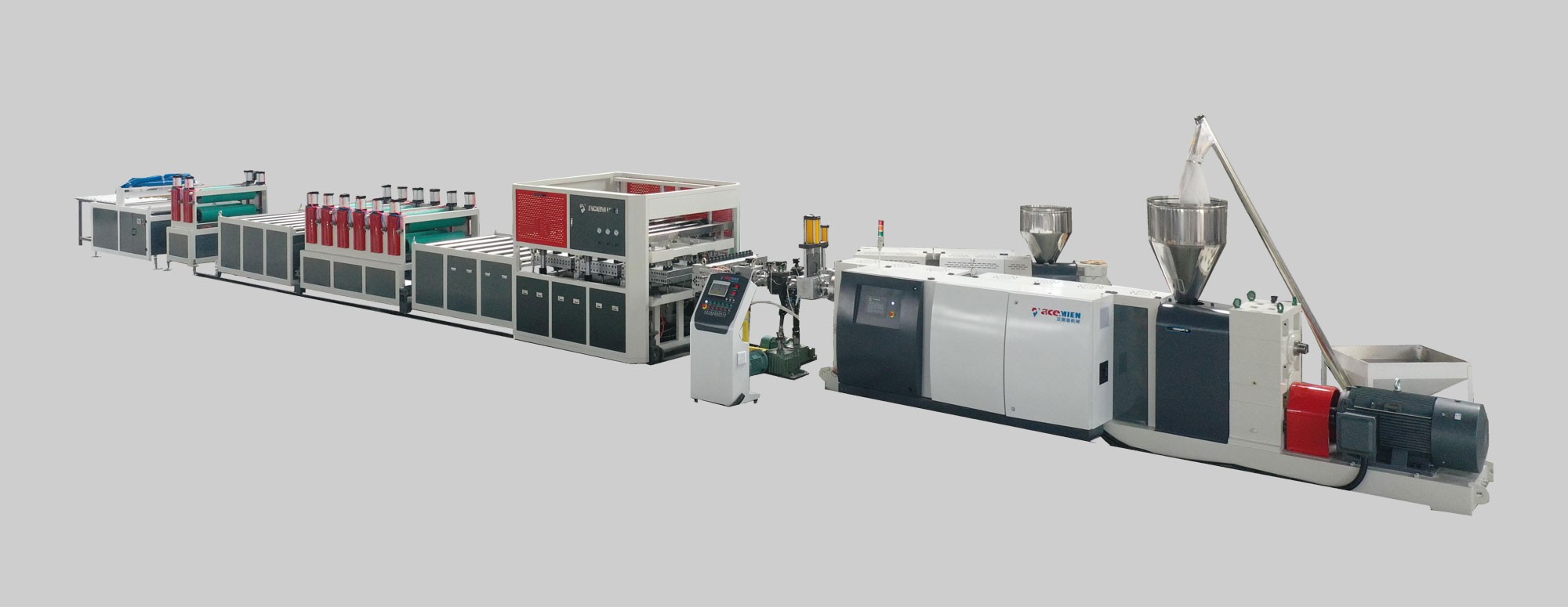 PP/PE/PC/PMMA Board Making Machine